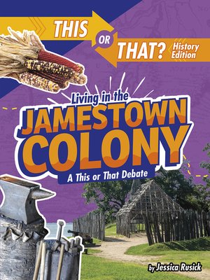 cover image of Living in the Jamestown Colony